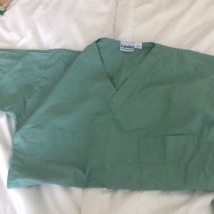 Landau scrubs! Too and bottom